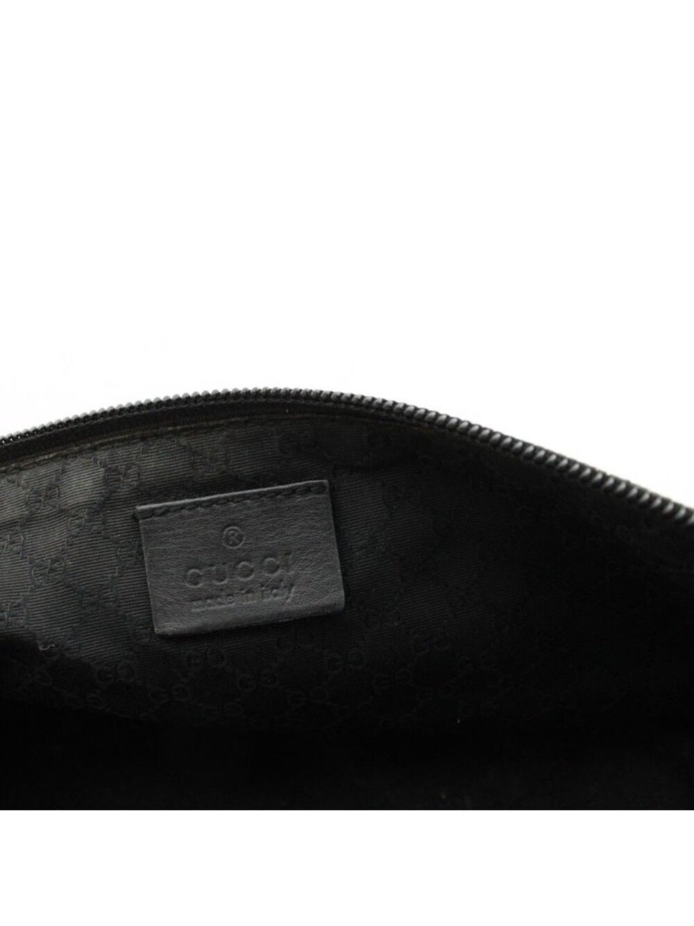 Gucci Pouch Denim Handbag Mini Black YM OH - Picture 6 of 9